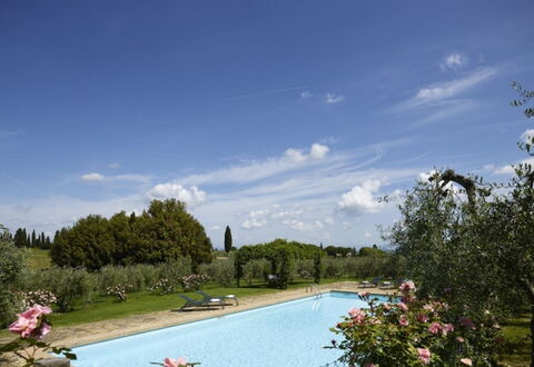 Villa del Riccio: Shrub, Garden, Estate, Landscaping, Hacienda, Villa, Swimming Pool, Plantation, Courtyard, Farmhouse