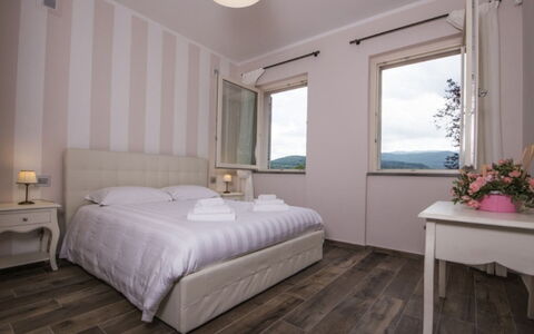 Villa Sara: Home, Apartment, Bedroom, Bed, Bed Frame, Hotel, Bedding, Balcony, Bed Sheet, Villa