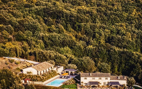 Villa Collinette: Swimming Pool, Residential Area, Landscape, Estate, Resort, Human Settlement, Bird'S-Eye View, Eco Hotel, Aerial Photography, Suburb