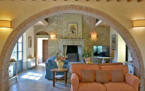 Villa Asia: Furniture, Wall, Interior Design, Ceiling, Lighting, Flooring, Table, Couch, Home, Living Room