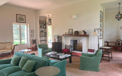 Poggio Cavallino Private Pool, Wifi, Maremma: Furniture, Chair, Interior Design, Flooring, Table, Home, Living Room, Floor, Room, Door