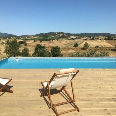 Poggio Cavallino Private Pool, Wifi, Maremma: Swimming Pool, Outdoor Furniture, Resort, Furniture, Sunlounger, Eco Hotel, Shade, Hardwood, Chair, Wood Stain