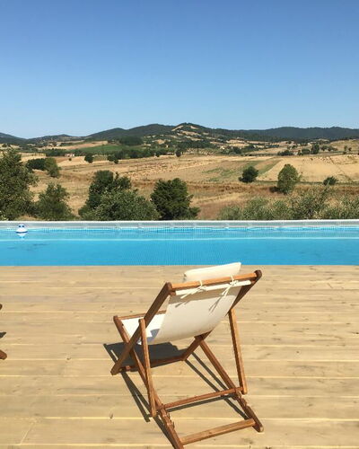 Poggio Cavallino Private Pool, Wifi, Maremma: Swimming Pool, Outdoor Furniture, Resort, Furniture, Sunlounger, Eco Hotel, Shade, Hardwood, Chair, Wood Stain