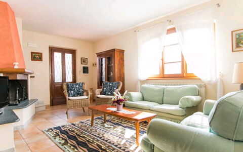 Villa Camaiore: Furniture, Interior Design, Flooring, Floor, Couch, Room, Ceiling, Living Room, Table, Lighting