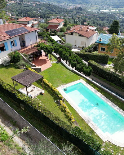 Villa Corsanico: Swimming Pool, Residential Area, House, Roof, Human Settlement, Home, Resort, Estate, Garden, Eco Hotel