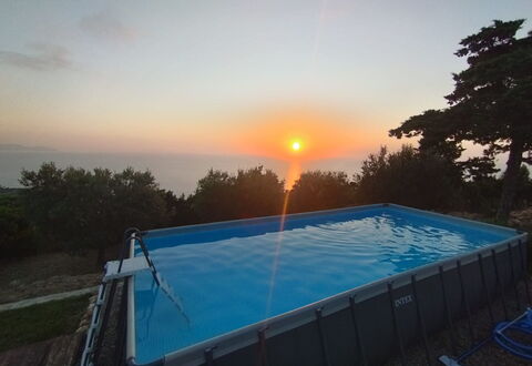 Il Tramonto: Blue, Cloud, Sunlight, Evening, Swimming Pool, Dusk, Sunrise, Sunset, Cumulus, Meteorological Phenomenon