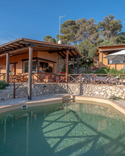 Villa Argentina: Swimming Pool, Resort, Eco Hotel, Shade, Landscaping, Water Feature, Estate, Outdoor Structure, Flagstone, Outdoor Furniture