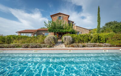 Villa Olivo: Blue, Shrub, Estate, Garden, Swimming Pool, Landscaping, Villa, Hacienda, Farmhouse, Eco Hotel