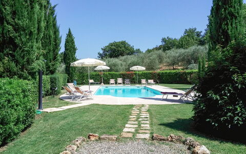 Agriturismo Agresto Apartments And Cottage, Pool,: Swimming Pool, Outdoor Furniture, Resort, Garden, Lawn, Sunlounger, Backyard, Landscaping, Shade, Thermae