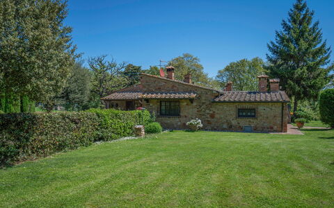 Grace Home, Pool, Wifi, Gambassi Terme: Tree, Grass, House, Home, Shrub, Residential Area, Cottage, Farmhouse, Land Lot