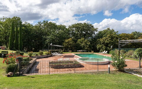 Dimora Di Castroncello: Tree, Landscape, Garden, Lawn, Park, Landscaping, Shade, Estate, Yard