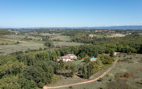 Casale del Timignano, Private Villa with Huge Gard: Natural Environment, Vegetation, Natural Landscape, Landscape, Bird'S-Eye View, Aerial Photography, Plain, Rural Area, Ecoregion, Land Lot