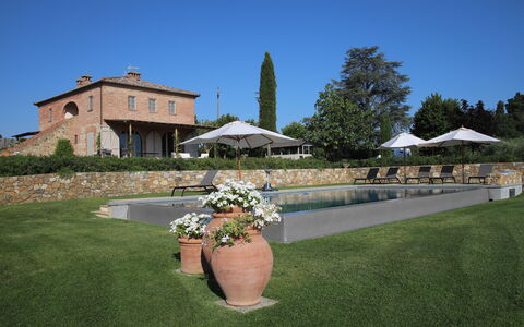 Villa Petrosa: Your Private Escape Overlooking the: Estate, Swimming Pool, Garden, Landscaping, Villa, Hacienda, Yard, Outdoor Furniture, Courtyard, Mansion