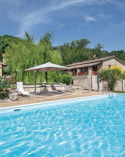 Casa Rosmarino, Ac, Wifi, Narni: Swimming Pool, Resort, Outdoor Furniture, Eco Hotel, Thermae, Water Feature, Backyard, Resort Town, Villa, Hacienda