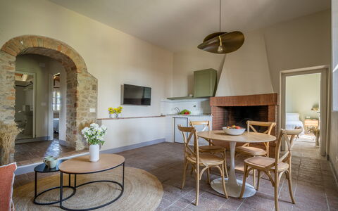 Accommodation:&nbsp;Relais Badia a Passignano - Appartamento Syrah