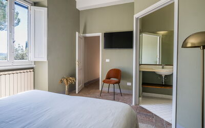 Accommodation:&nbsp;Relais Badia a Passignano - Appartamento Syrah