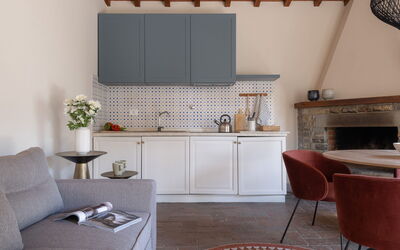 Accommodation:&nbsp;Relais Badia a Passignano - Appartamento Garnacha