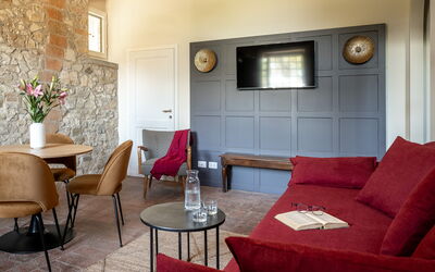Accommodation:&nbsp;Relais Badia a Passignano - Appartamento Pinot Gri