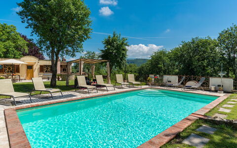 Antica Villa Della Lana: Swimming Pool, Tree, Resort, Eco Hotel, Garden, Outdoor Furniture, Shade, Thermae, Umbrella, Estate