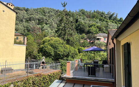 Anne-britt Home: Residential Area, Home, House, Balcony, Apartment, Fence, Porch, Handrail, Baluster, Hacienda