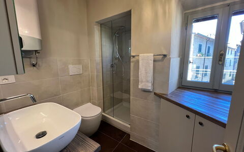 Guelfa 60: Bathroom, Plumbing Fixture, Flooring, Floor, Interior Design, Plumbing, Sink, Tap, Bathroom Sink, Room