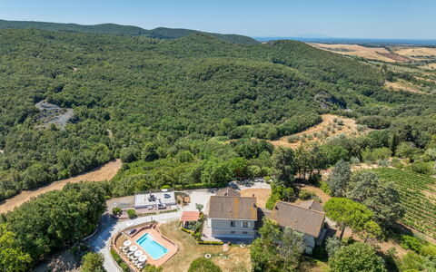 Enda: Bird'S-Eye View, Aerial Photography, Landscape, Residential Area, Rural Area, Highland, Hill, Human Settlement, Hill Station, Estate
