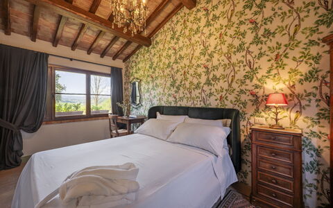 Aqua Bio Retreat: Wall, Furniture, Wood, Interior Design, Home, Bedroom, Room, Bed, Resort, Chair