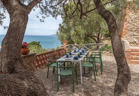 Villa Fior di Roccia: Outdoor Furniture, Garden, Shade, Outdoor Table, Chair, Landscaping, Hacienda, Tropics, Backyard