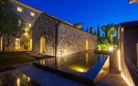 Poggio Mori 20: Landscape Lighting, Swimming Pool, Tile