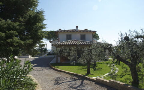 Castelprile: Residential Area, Home, House, Roof, Shrub, Estate, Cottage, Garden, Hacienda