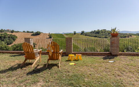 Casale Nido: Landscape, Land Lot, Fence, Landscaping, Home Fencing, Outdoor Furniture