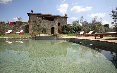 Mattei Villa: Garden, Estate, Landscaping, Water Feature, Reflection, Pond, Farmhouse, Backyard, Villa