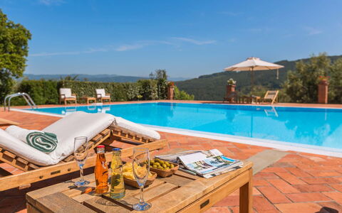 Villa del Colle: Swimming Pool, Resort, Eco Hotel, Estate, Hacienda, Outdoor Furniture, Sunlounger, Villa, Hotel, Resort Town