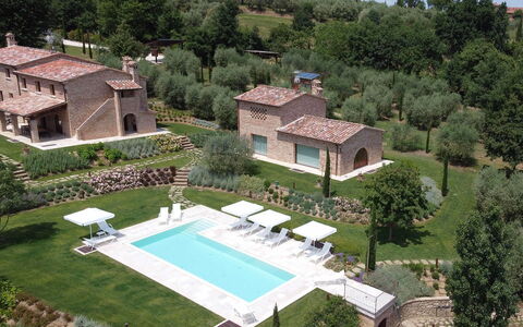 Villa Ripa: Estate, Shrub, Garden, Home, Swimming Pool, Landscaping, Farmhouse, Villa, Resort, Backyard