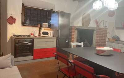 Portichetto: Furniture, Flooring, Interior Design, Floor, Wood, Chair, Room, Kitchen, Table, Lighting