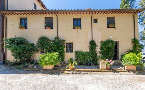 Palaia 629: Wall, Shrub, Facade, House, Residential Area, Home, Door, Human Settlement, Garden