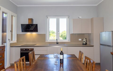 Rose Adriano Home: Furniture, Interior Design, Kitchen, Flooring, Cabinetry, Countertop, Kitchen Appliance, Wood, Ceiling, Floor