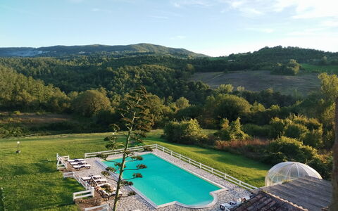 Villa Campo al Vento - Country Farm: Swimming Pool, Resort, Thermae, Eco Hotel, Estate, Resort Town, Hotel, Hacienda, Outdoor Furniture, Villa