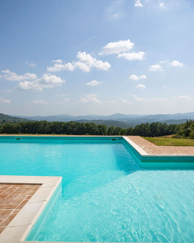 Casa Stella Serena, Podere le Scopaie, Pool: Blue, Swimming Pool, Eco Hotel, Resort, Farmhouse, Hacienda, Thermae, Estate, Landscaping, Villa