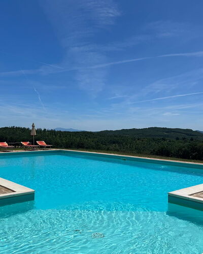 Casa Stella Serena, Casole D'Elsa, Pool: Blue, Swimming Pool, Water, Resort, Eco Hotel, Leisure, Outdoor Furniture, Thermae, Resort Town, Water Feature