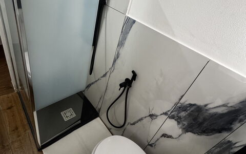 Maison D'Alice: Floor, Flooring, Plumbing Fixture, Plumbing, Tile, Bathroom, Tap, Toilet