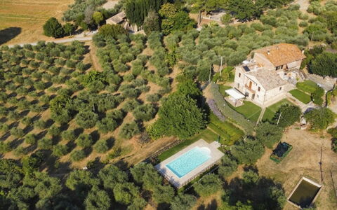 Casa dei Nonni: Tree, House, Residential Area, Home, Estate, Landscape, Architecture, Land Lot, Rural Area