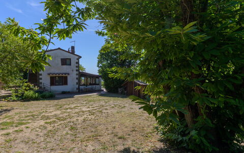 Cuculo: Sky, House, Shrub, Home, Rural Area, Cottage, Garden, Estate, Farmhouse, Landscaping