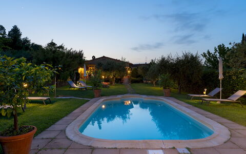 Villa Sorripa 6: Swimming Pool, Resort, Thermae, Outdoor Furniture, Eco Hotel, Backyard, Hacienda, Garden, Estate, Water Feature
