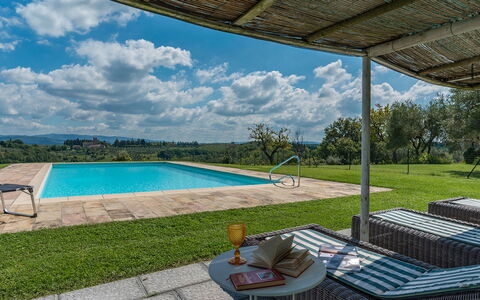 Casabianca 12: Blue, Swimming Pool, Shade, Outdoor Furniture, Eco Hotel, Farmhouse, Villa