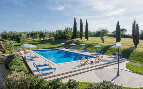 Villa Croci 12: Blue, Swimming Pool, Outdoor Furniture, Resort, Estate, Sunlounger, Garden, Landscaping, Villa, Hotel