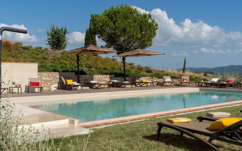 Il Poggiarellone 14: Landscape, Land Lot, Outdoor Furniture, Landscaping, Plantation, Sunlounger, Agriculture, Eco Hotel, Outdoor Table