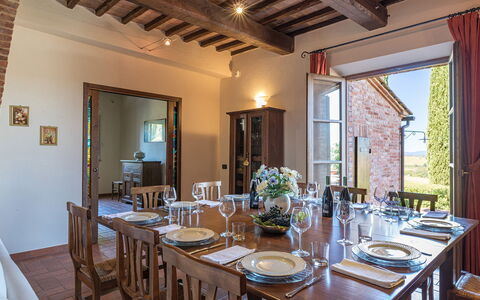 Il Fitto 10: Furniture, Wall, Kitchen & Dining Room Table, Chair, Table, Dining Room, Flooring, Home, Interior Design, Room
