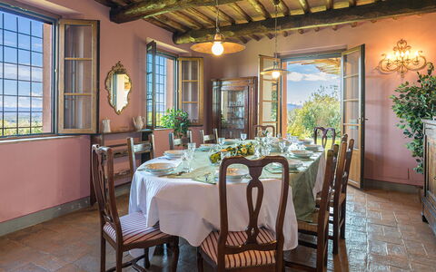 Villa Il Foramasso 10+2: Furniture, Chair, Estate, Eco Hotel, Villa, Dining Room, Kitchen & Dining Room Table, Hacienda