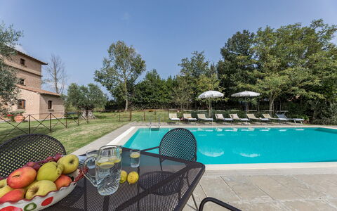 Casale Cinque Valli 8: Swimming Pool, Estate, Resort, Outdoor Furniture, Hacienda, Landscaping, Hotel, Lawn, Villa, Park